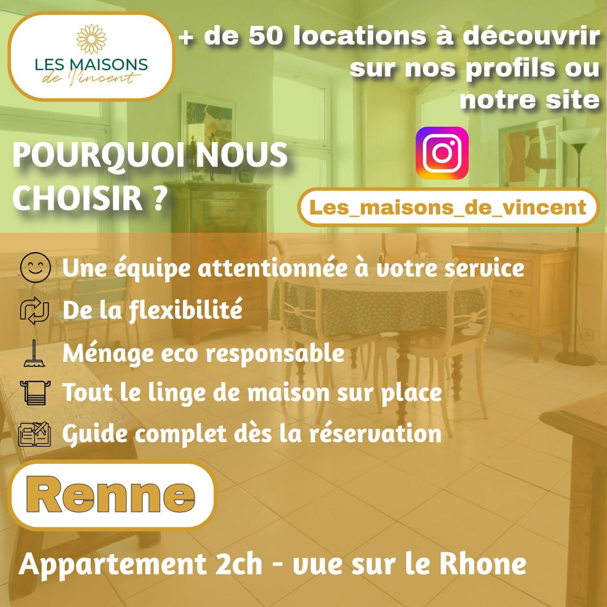 Renne - Vue Imprenable Sur Le Rhone Daire Arles Dış mekan fotoğraf